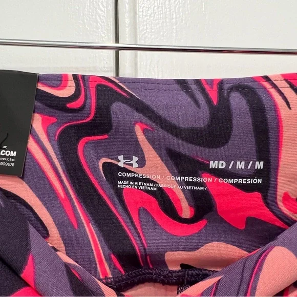 NWT Under Armour Medium Compression Ankle Leggings - Picture 7 of 7